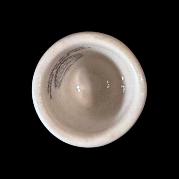 Vintage Minton Bone China Thimble White Floral Pattern Gold Trim Collectible - Picture 7 of 9